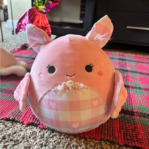 Custom Pink Bat 8” Squishmallow